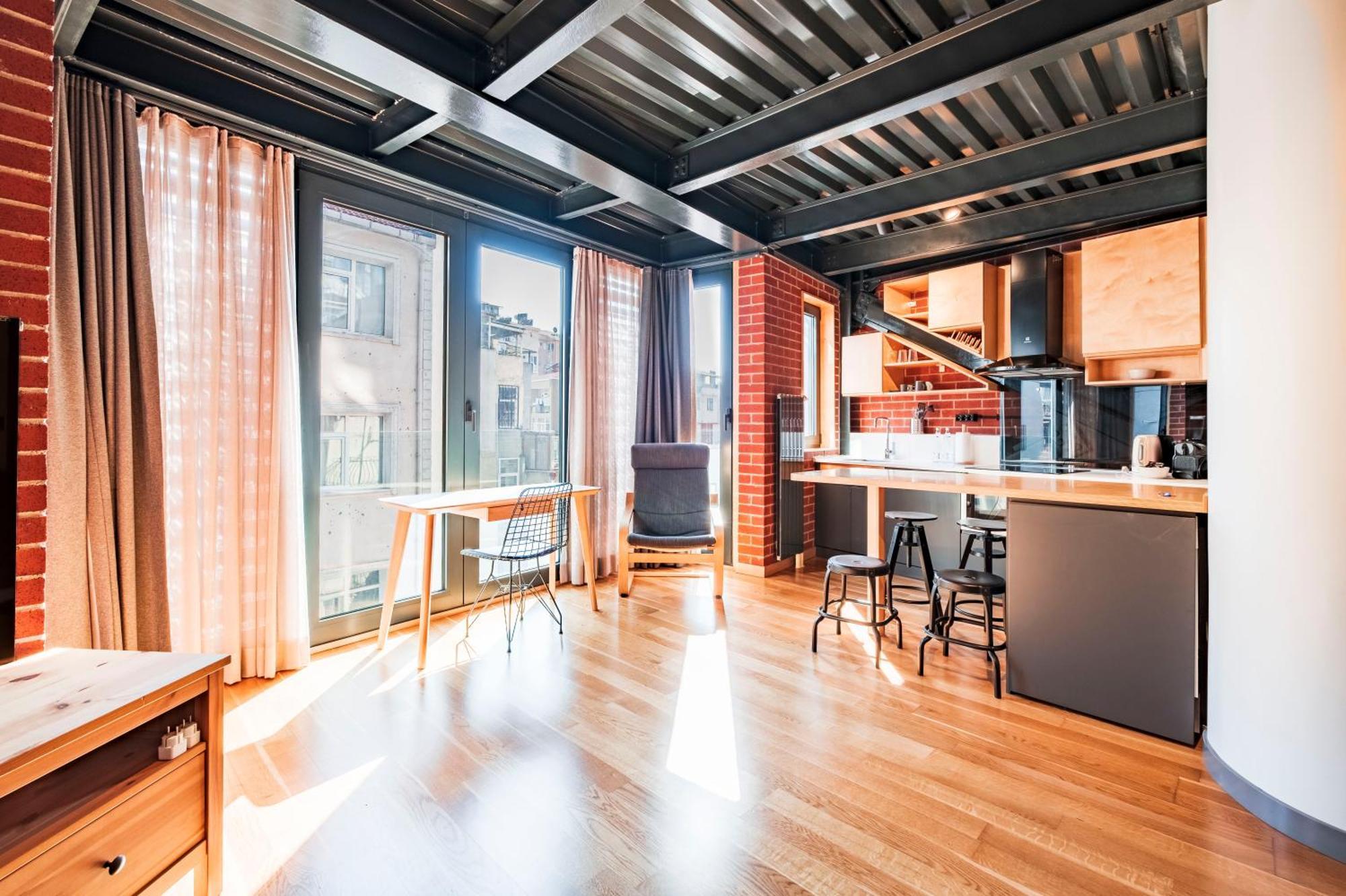 Homie Suites - "Loft 27" Urban Comfort Suites In The Heart Of Cihangir Стамбул Экстерьер фото